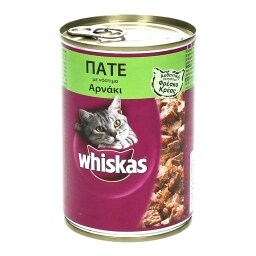 WHISKAS | ΓΑΤΟΤΡΟΦΗ ΑΡΝΑΚΙ 400 GR