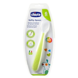 CHICCO | Spoon Silicone 6+ Months 1 Piece