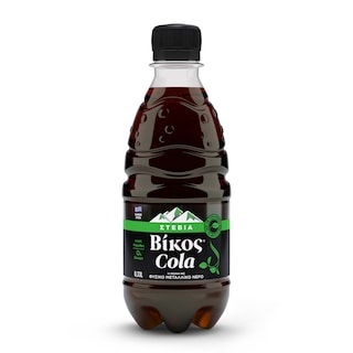 ΒΙΚΟΣ | Αναψυκτικό Cola με Στέβια Φιάλη 330ml