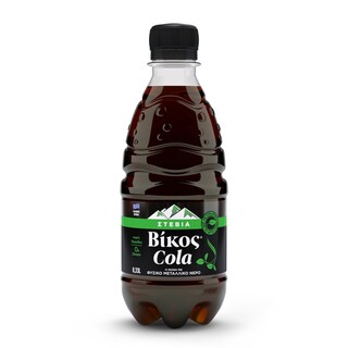 Αναψυκτικό Cola με Στέβια Φιάλη 330ml