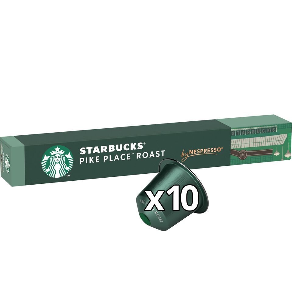 STARBUCKS Κάψουλες Καφέ Espresso Pike Place 53g