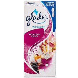 GLADE | ΑΠΟΣΜΗΤΙΚΟ ΧΩΡΟΥ MICRO RELAXING ZEN ΑΝΤΑΛΛΑΚΤΙΚΟ 10 ML
