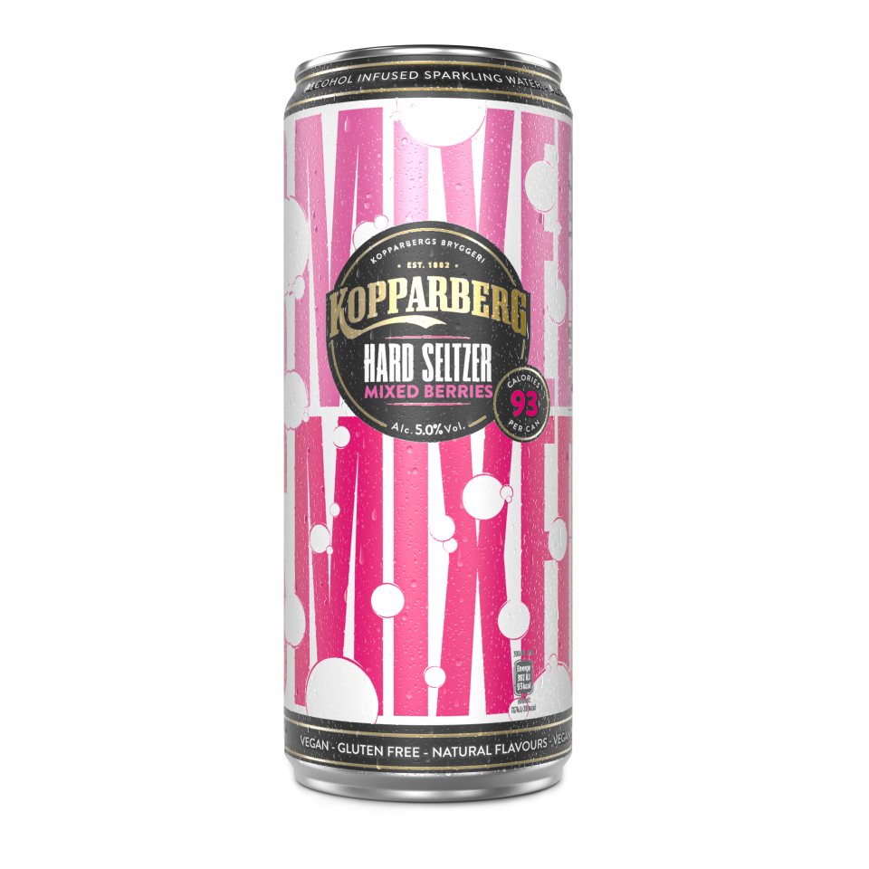 KOPPARBERG Hard Seltzer Mixed Berries Κουτί 330ml AB