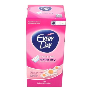 EVERY DAY | PANTYLIUNERS EXTRA DRY NORMAL 30 PCS