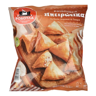 ΡΟΔΟΥΛΑ | Κοτοπιτάκια με Κατίκι και Πιπεριά 650g