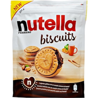 NUTELLA | Μπισκότα Γεμιστά Ferrero Nutella 304g