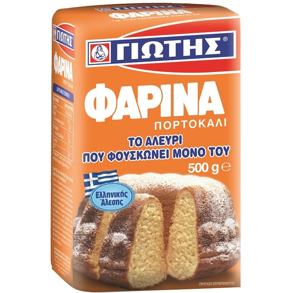 ΓΙΩΤΗΣ Φαρίνα Πορτοκάλι 500gr