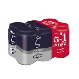 Z | ΜΠΥΡΑ LAGER ΚΟΥΤΙ 6 X 330ML 5+1
