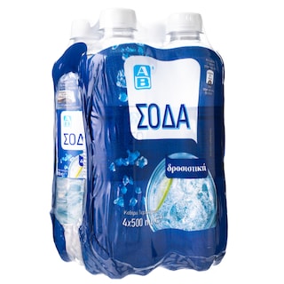 ΑΒ | Σόδα Φιάλη 4x500ml