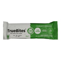 TRUE BITES | Μπάρα Δημητριακών Φουντούκι 30gr