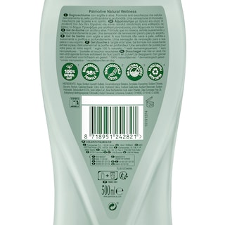 PALMOLIVE | Αφρόλουτρο Wellness Άργιλος & Αλόη 500ml