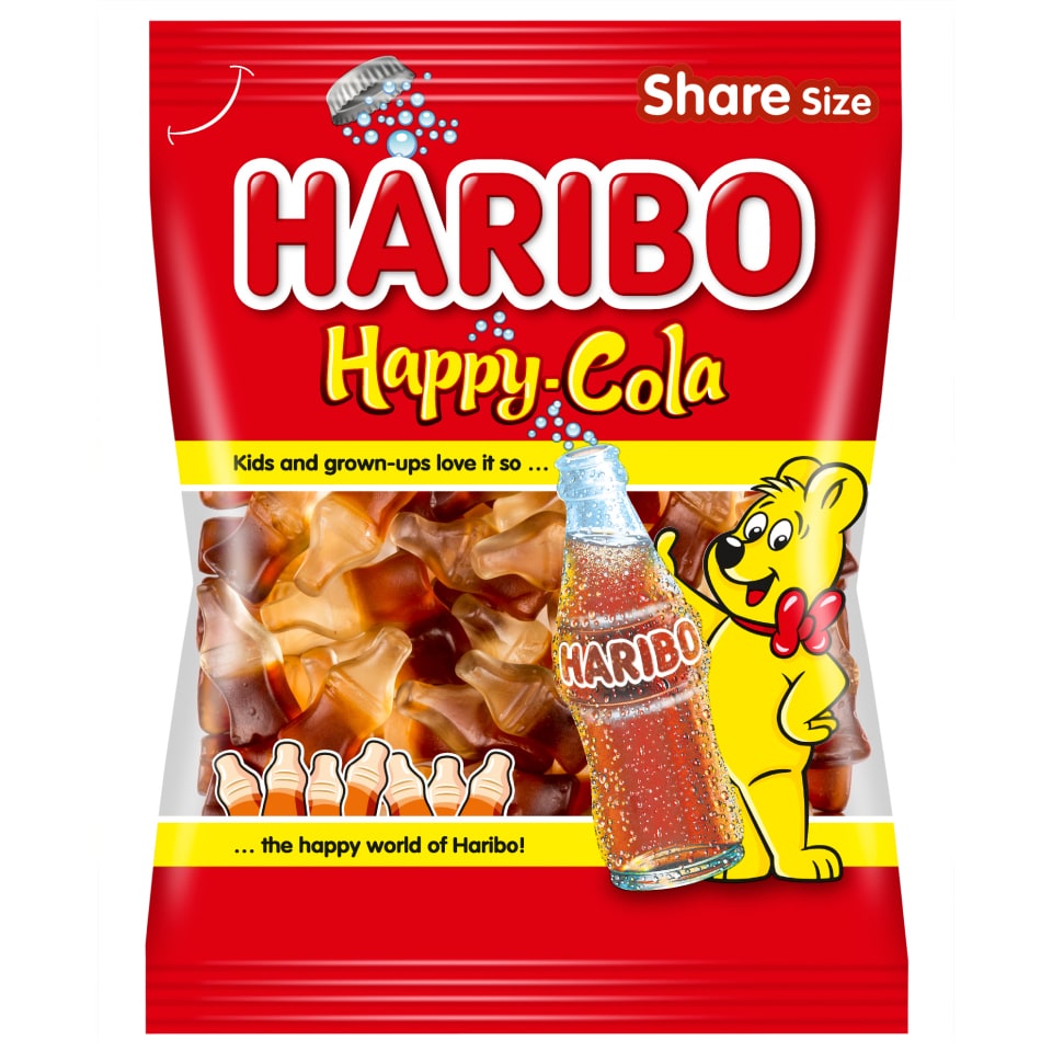 Καραμέλες Ζελίνια Happy Cola 200gr