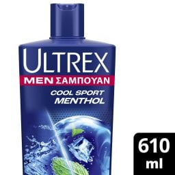ULTREX | Σαμπουάν Deep Clean Action Menthol 610ml