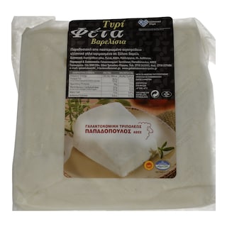 ΠΑΠΑΔΟΠΟΥΛΟΣ | ΦΕΤΑ ΠΟΠ ΤΡΙΠΟΛΕΩΣ ΣΥΣΚΕΥΑΣΜΕΝΗ 500 GR ΠΕΡΙΠΟΥ