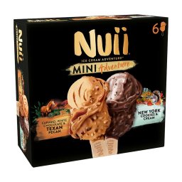 NUII | Παγωτό Texan Pecan & New York Cookies 256g