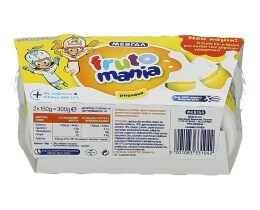 FRUTOMANIA | ΓΙΑΟΥΡΤΙ ΠΑΙΔΙΚΟ ΜΠΑΝΑΝΑ 2 Χ 150 GR
