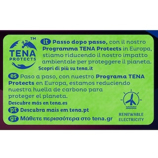 TENA | Σερβιετάκια Ακράτειας Silhouette Noir Normal 26 Τεμάχια