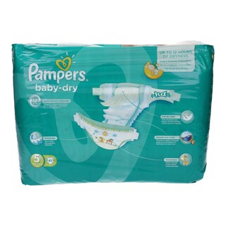 PAMPERS | BABY DRY | ΠΑΝΕΣ ΜΩΡΟΥ JUNIOR No 5 41 ΤΕΜ