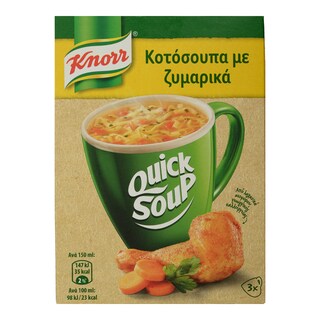 KNORR | KNORR QUICK SOUP CHICK NOODLE 27GR