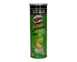 PRINGLES | ΤΣΙΠΣ ΜΕ SOUR CREAM ΚΑΙ ΚΡΕΜΜΥΔΙ 170 GR