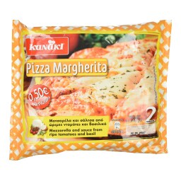 KANAKI | Πίτσα Μαργαρίτα 2x440g Έκπτωση 0.50Ε