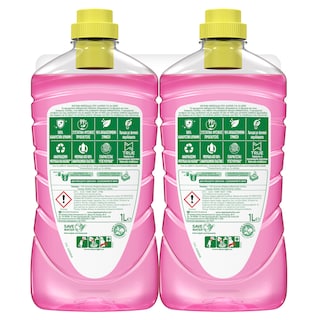 FABULOSO | LIQUID GLASS CLEANER Φρεσκάδα Λουλουδιών  1+1 FREE
