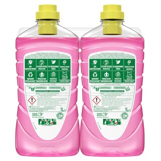 FABULOSO | Υγρό Καθαρισμού Φρεσκάδα Λουλουδιών 1lt 1+1 Δώρο