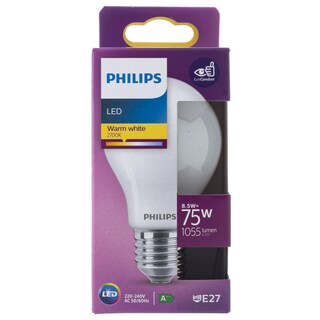 PHILIPS | Λάμπα Led E27 8.5W 1 Τεμάχιο