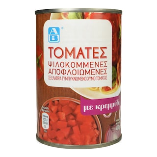 ΑΒ | Τομάτα Ψιλοκομμένη Με Κρεμμύδι 400 gr