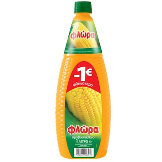 FLORA | Αραβοσιτέλαιο  1lt Έκπτωση 1Ε