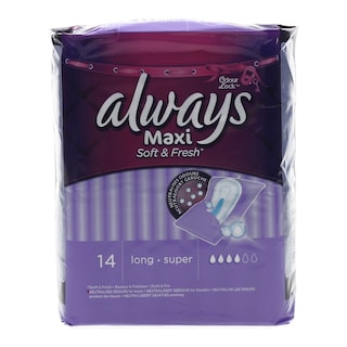 ALWAYS | ΣΕΡΒΙΕΤΕΣ ΕΛΑΦΡΑΣ ΑΚΡΑΤΕΙΑΣ LONG 14 ΤΕΜ