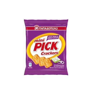 ΠΑΠΑΔΟΠΟΥΛΟΥ | Κράκερς Mini Pick Sour Cream & Onion 70g