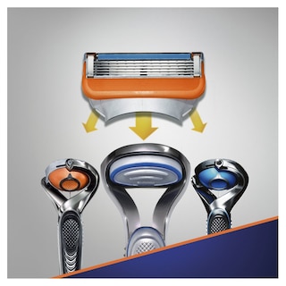GILLETTE | FUSION | Razor Blades Fusion 5 Refills 4 Pieces