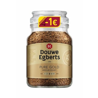 DOUWE EGBERTS | Στιγμιαίος Καφές Pure Gold 95g Έκπτωση 1Ε