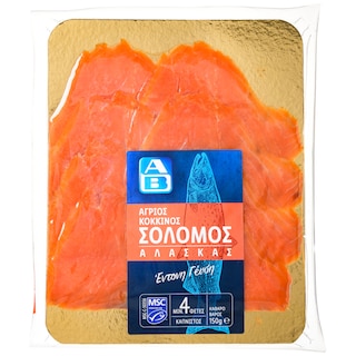 ΑΒ | Άγριος Σολομός Αλάσκας Καπνιστός 150g