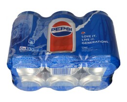 PEPSI | ΑΝΑΨΥΚΤΙΚΟ COLA ΚΟΥΤΙ 330 ML 25 % ΦΘΗΝΟΤΕΡΑ