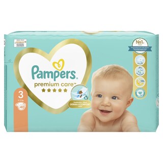PAMPERS | Πάνες Μωρού Premium Care Νο3 5-9kg 40 Τεμάχια