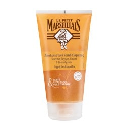 LE PETIT MARSEILLAIS | Scrub Σώματος Καστανή Ζάχαρη, Kαριτέ και Έλαιο Argan 150ml