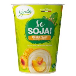 SOJADE | Επιδόρπιο Σόγιας Μάνγκο & Ροδάκινο Vegan 400g