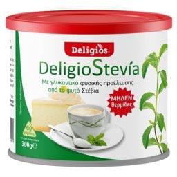 DELIGIOS | Γλυκαντικό Στέβια 300g