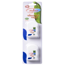 AKO | Οδοντικό Νήμα Άρωμα Μέντας 2 Τεμάχια