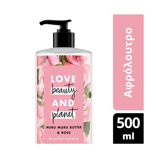 LOVE BEAUTY AND PLANET | ΑΦΡΟΛΟΥΤΡΟ ROSE 500 ML