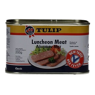 TULIP | ΚΡΕΑΣ ΣΕ ΚΟΝΣΕΡΒΑ LUNCHEON MEAT 200 GR
