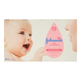 JOHNSON | JS NURSING PADS WHITE  30ΤΜ