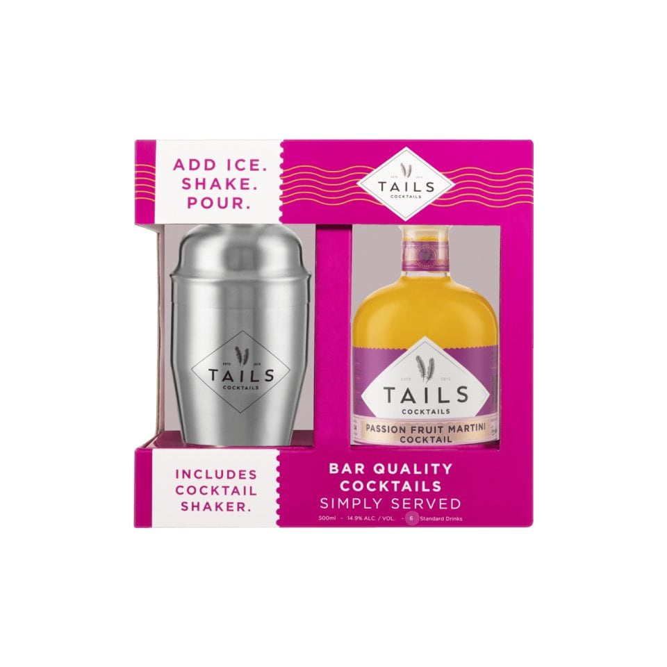 MARTINI Cocktail Tails Passion Fruit Martini 500ml + Δώρο