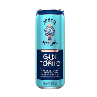BOMBAY | Alcoholic Drink Sapphire Gin & Tonic 250ml