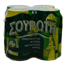 ΑΝΘΡΑΚΟΥΧΟ ΝΕΡΟ ΛΕΜΟΝΙ ΚΟΥΤΙ 4 X 330 ML