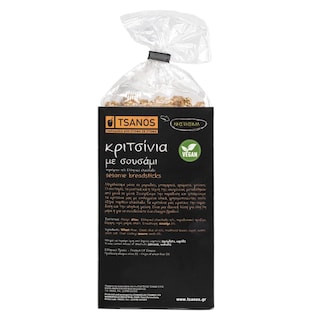 ΤΣΑΝΟΣ | Κριτσίνια με Σουσάμι 120g