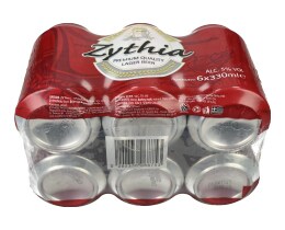 ZYTHIA | ΜΠYΡΑ ΚΟΥΤΙ 6 X 330 ML