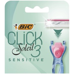 BIC | Ανταλλακτικά Ξυραφιού Click 3 Soleil Sensitive 4 Τεμάχια